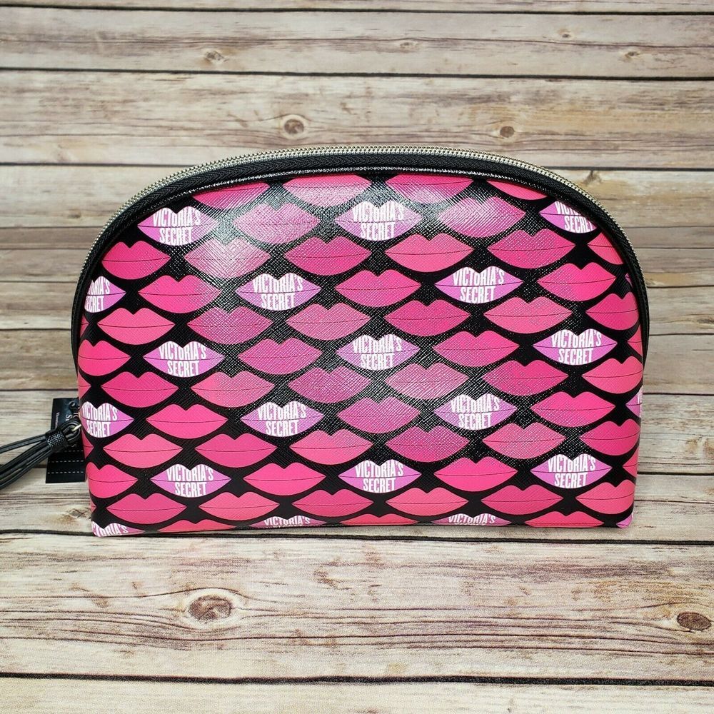 Victoria's Secret Just a Kiss Pink Cosmetic Bag